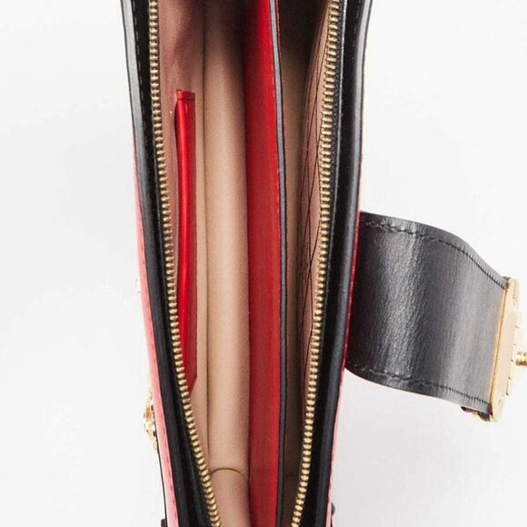 Louis Vuitton Red Epi Leather Trunk Clutch Bag - Picture 11 of 12